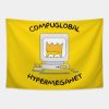 Compuglobalhypermeganet Tapestry Official The Simpsons Merch