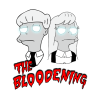 The Bloodening White Pin Official The Simpsons Merch