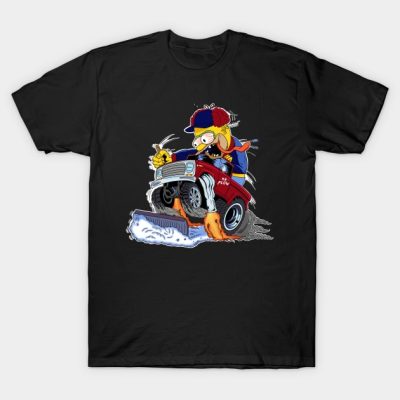 Plow Fink T-Shirt Official The Simpsons Merch