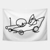 Simpson Car Sketch Tapestry Official The Simpsons Merch