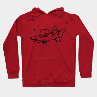 Simpson Car Sketch Hoodie Official The Simpsons Merch