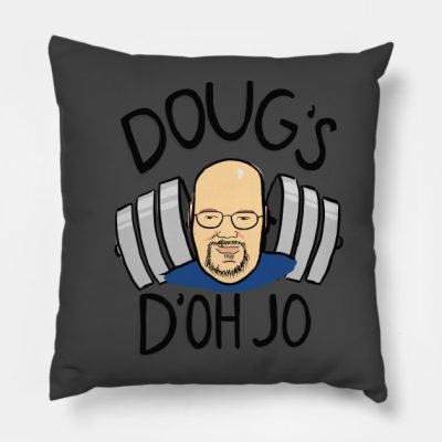 Doug S D Oh Jo Throw Pillow Official The Simpsons Merch