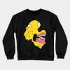 Yellow Jaw Creature Crewneck Sweatshirt Official The Simpsons Merch