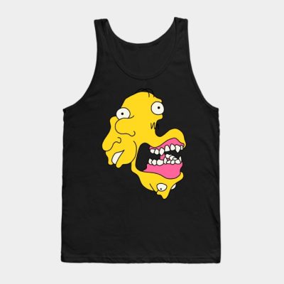 Yellow Jaw Creature Tank Top Official The Simpsons Merch