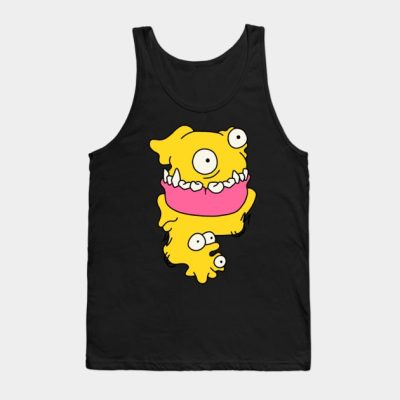 Strange Yellow Regurgitating Creature Tank Top Official The Simpsons Merch