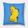 Strange Cartoon Father Throw Pillow Official The Simpsons Merch