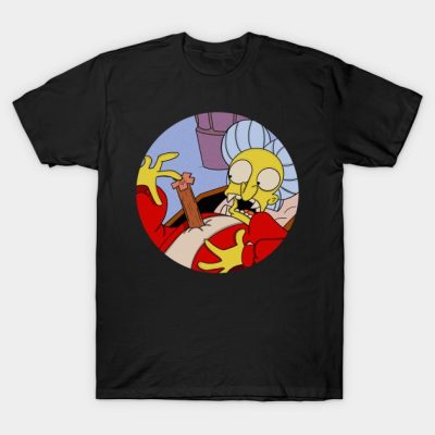 Dracula Burns T-Shirt Official The Simpsons Merch