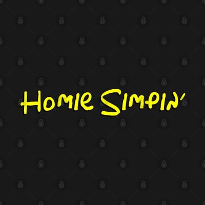 Homie Simpin T-Shirt Official The Simpsons Merch