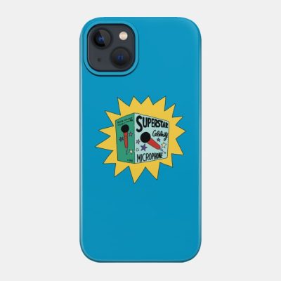 Superstar Microphone Phone Case Official The Simpsons Merch