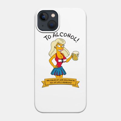 Blonde Duffgirl Phone Case Official The Simpsons Merch