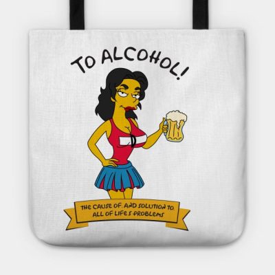 Brunette Duffgirl Tote Official The Simpsons Merch