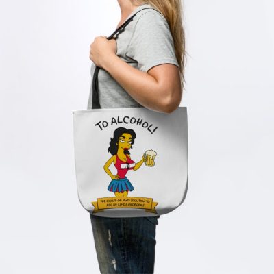 Brunette Duffgirl Tote Official The Simpsons Merch