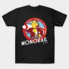 Monorail T-Shirt Official The Simpsons Merch