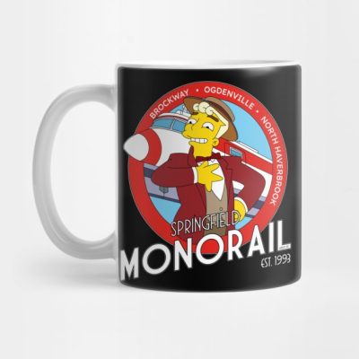 Monorail Mug Official The Simpsons Merch