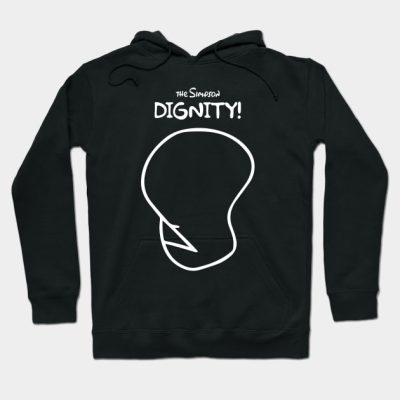 The Simpsons Dignity Hoodie Official The Simpsons Merch