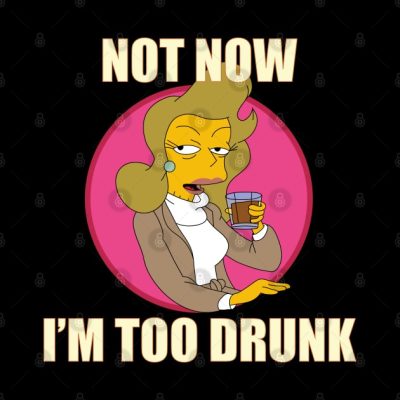 Not Now Im Too Drunk Phone Case Official The Simpsons Merch