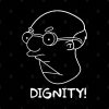 Dignity Kirk Black Tapestry Official The Simpsons Merch