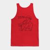 Can I Borrow A Feeling Outline B W Tank Top Official The Simpsons Merch