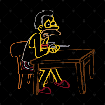 Lenny At Home Tapestry Official The Simpsons Merch