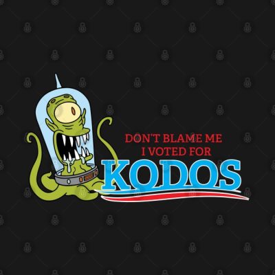 Dont Blame Me I Voted For Kodos Crewneck Sweatshirt Official The Simpsons Merch