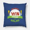 You Dont Win Friends With Salad Throw Pillow Official The Simpsons Merch