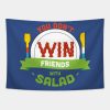 You Dont Win Friends With Salad Tapestry Official The Simpsons Merch