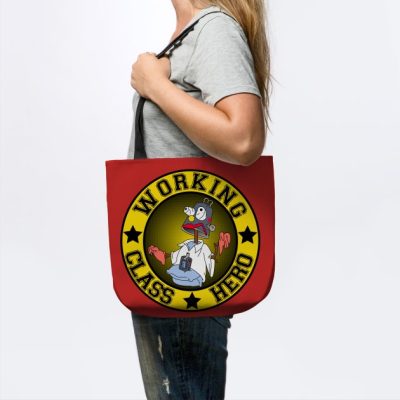 Working Class Hero Tote Official The Simpsons Merch