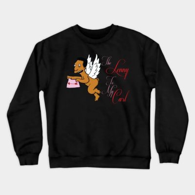 Simpsons Relationship Goals Carl Crewneck Sweatshirt Official The Simpsons Merch