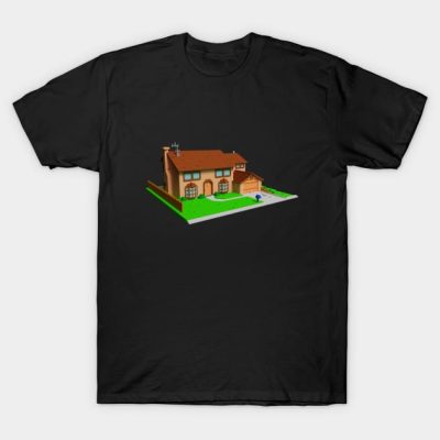 742 Evergreen Terrace T-Shirt Official The Simpsons Merch