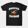 Isotopes Distressed T-Shirt Official The Simpsons Merch