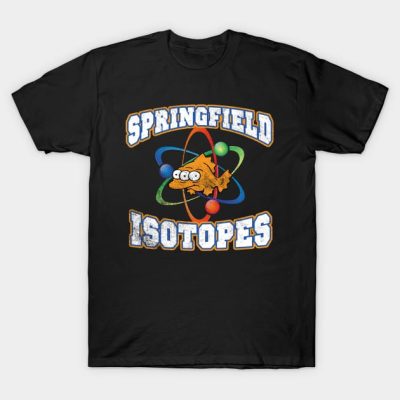 Isotopes Distressed T-Shirt Official The Simpsons Merch