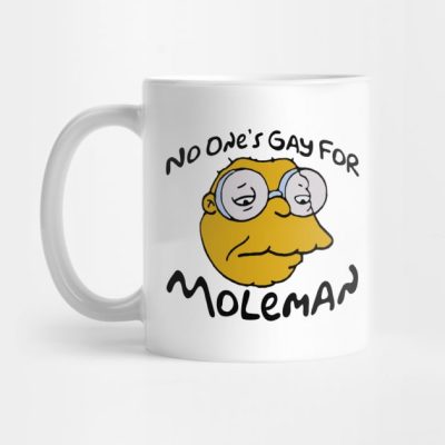 No Ones Gay For Moleman Mug Official The Simpsons Merch