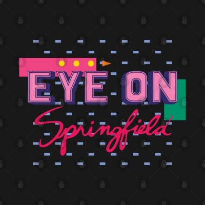 Eye On Springfield T-Shirt Official The Simpsons Merch