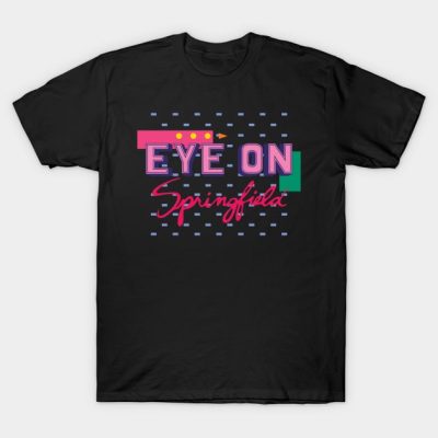 Eye On Springfield T-Shirt Official The Simpsons Merch