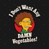 I Dont Want Any Damn Vegetables Tank Top Official The Simpsons Merch