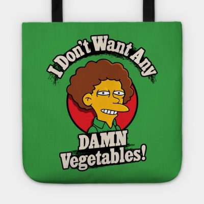 I Dont Want Any Damn Vegetables Tote Official The Simpsons Merch