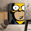 Disney Simpson Poster No Frame Print For Living Child Room Bedroom Home Decoration Cuadros Decor Wall 5 - The Simpsons Store