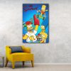 The Simpsons Video Game Canvas Art Poster and Wall Art Picture Print Modern Family bedroom Decor 1 - The Simpsons Store