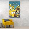 The Simpsons Video Game Canvas Art Poster and Wall Art Picture Print Modern Family bedroom Decor 7 - The Simpsons Store