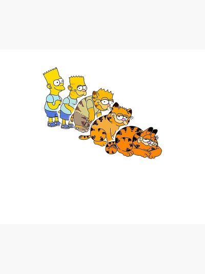 Bart To Garfield Tapestry Official The Simpsons Merch