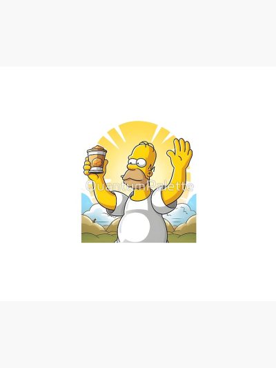 Worship Coffee Tapestry Official The Simpsons Merch