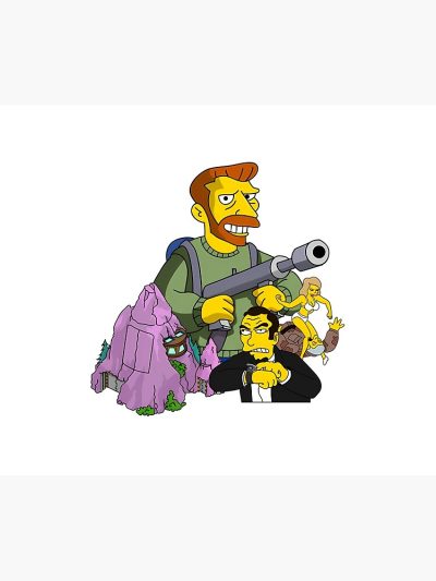 Hank Scorpio Tapestry Official The Simpsons Merch