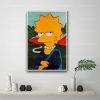 lisa simpson cartoon 24x36 Decorative Canvas Posters Room Bar Cafe Decor Gift Print Art Wall Paintings 16 - The Simpsons Store