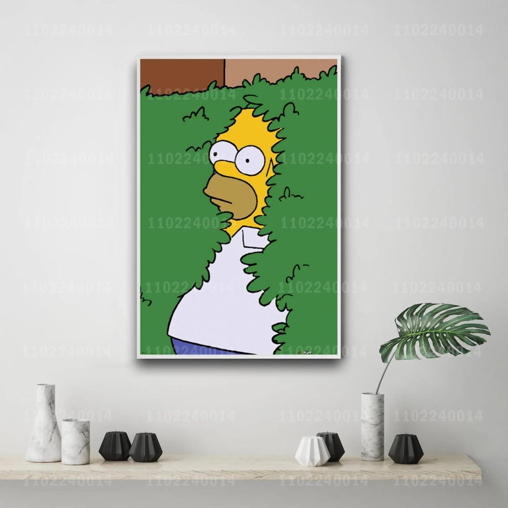 lisa simpson cartoon 24x36 Decorative Canvas Posters Room Bar Cafe Decor Gift Print Art Wall Paintings 7 - The Simpsons Store