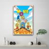 lisa simpson cartoon 24x36 Decorative Canvas Posters Room Bar Cafe Decor Gift Print Art Wall Paintings 8 - The Simpsons Store