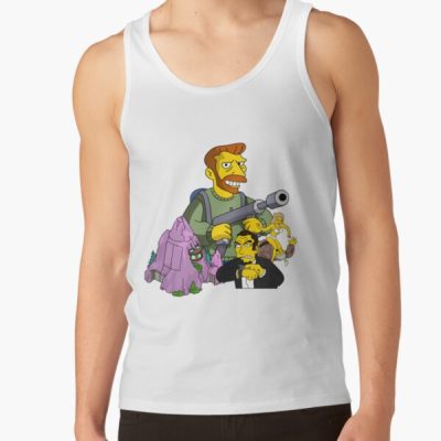 Hank Scorpio Tank Top Official The Simpsons Merch