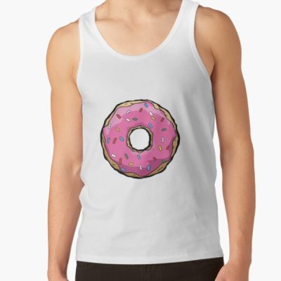 Simpsons Donut Tank Top Official The Simpsons Merch