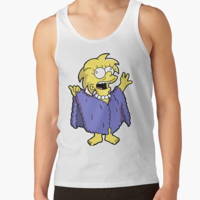 I Am The Lizard Queen! Tank Top Official The Simpsons Merch