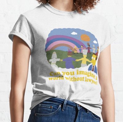 Can You Imagine A World Without Lawyers? T-Shirt Official The Simpsons Merch