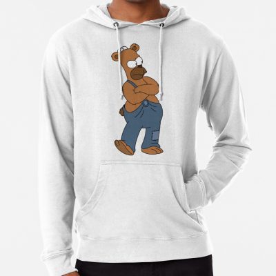 Brown Bear Hoodie Official The Simpsons Merch